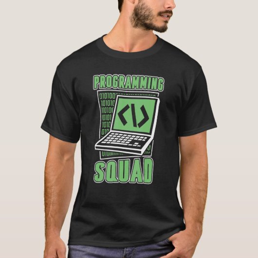 T-shirt Ingénieur de l'équipe de programmation Dév logicie (Devant)