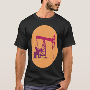 T-shirt Ingénieur de perçage Puits d'huile pour puits d'hu