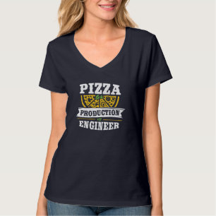 T-shirt Ingénieur de production de pizza - Pizza