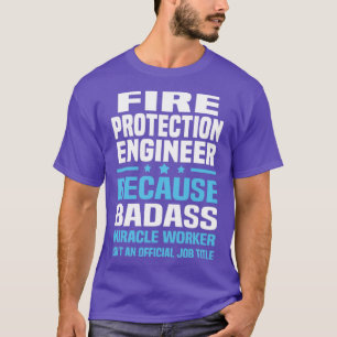 T-shirt Ingénieur de protection contre l'incendie 3