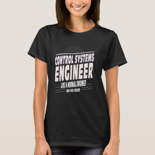 T-shirt Ingénieur de systèmes de contrôle de refroidisseur