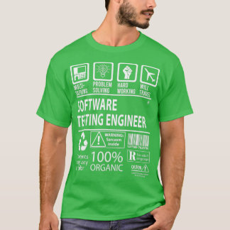 T-shirt Ingénieur de test logiciel multitâche Job Offre-lu