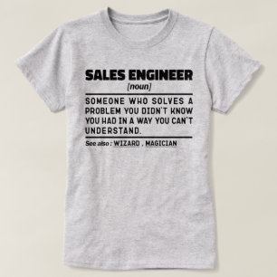 T-shirt Ingénieur des ventes Noun Finance Employé Sarcasme