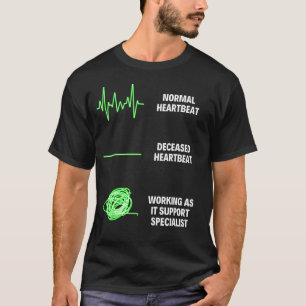 T-shirt Ingénieur du support informatique Informations sur