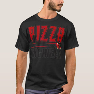 T-shirt Ingénieur du transport de pizza livreur de pizza h