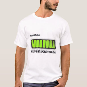 T-shirt Ingénieur Électricien Café Max Tension Cadeau Drôl
