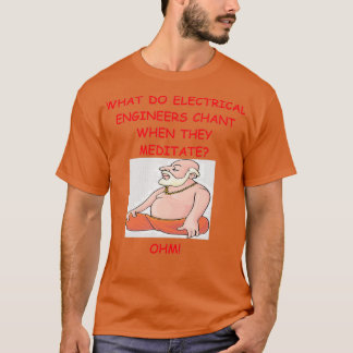 T-shirt Ingénieur électrique blague 1