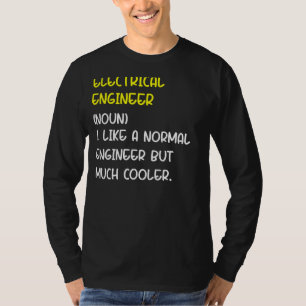 T-shirt Ingénieur électrique Définition 1