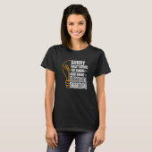 T-shirt Ingénieur électrique Lampe électronique Eng électr (Devant entier)