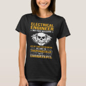 T-shirt Ingénieur Électronique We The Willing Lineman Elec (Devant)