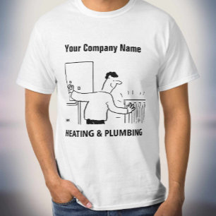 T-shirt Ingénieur en chauffage & Services de plomberie
