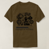 T-shirt Ingénieur en cours (Design devant)