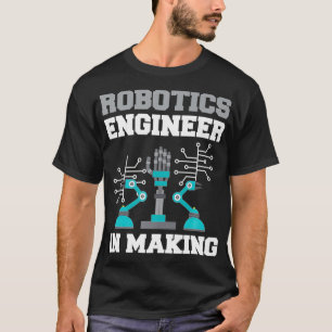 T-shirt Ingénieur en robotique vintage en processus
