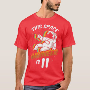 T-shirt Ingénieur Espace 11 ans Naissance de l'astronaute