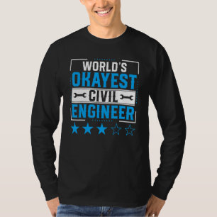 T-shirt Ingénieur Génie Civil Monde Ingénieur Génie Civil
