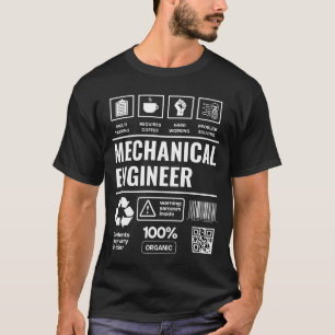 T-shirt Ingénieur mécanique drôle