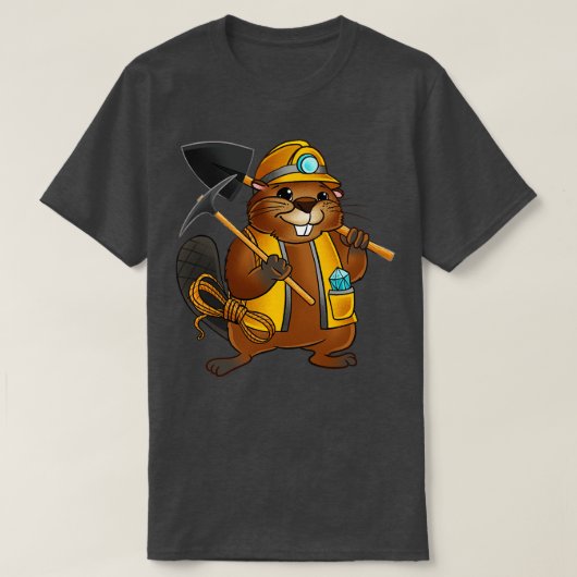 T-shirt Ingénieur minier (Design devant)