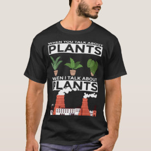 T-shirt Ingénieur Nucléaire Et Plante Nucléaire