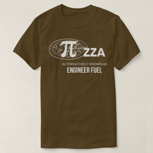 T-shirt Ingénieur Pizza (Design devant)