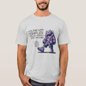 T-shirt Ingénieur PNL drôle Vous n'êtes pas assez complexe (Devant)
