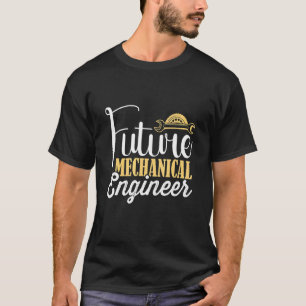T-shirt Ingénieur Pour Hommes Femmes Génie Mécanique