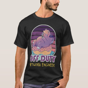 T-shirt Ingénieur Réseau Hors Service Collègue de Travail