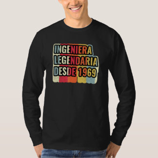 T-shirt Ingénieure Légendaire Depuis 1969   Ingénieur