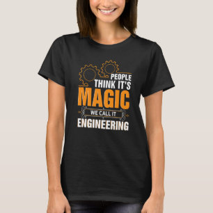 T-shirt Ingénieurs Ingénieur magique Ingénieur Diplôme Opé