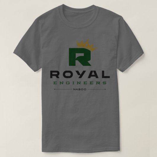 T-shirt Ingénieurs royaux (Design devant)