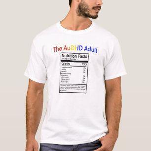 T-shirt Ingrédients adultes du TDAH
