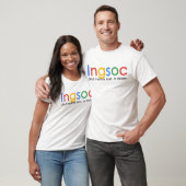 T-shirt Ingsoc.1984 Prédiction orwellienne.Google Censure (Unisexe)