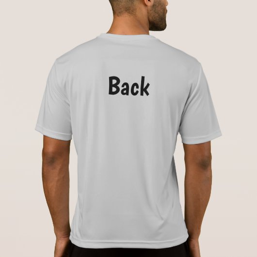 T-shirt inHabituellementUnique (Dos)