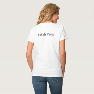 T-shirt Inhale Love Exhale Peace