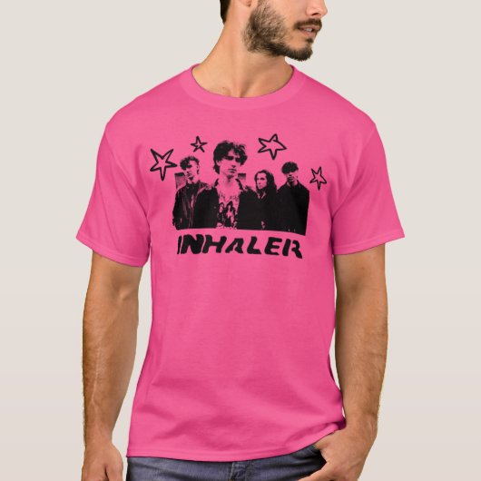 T-shirt Inhaler Band Elijah Hewson Josh Jenkinson Ryan Mcm (Devant)