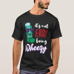 T-shirt Inhaler Copd Warrior Wheezy Asthma Sensibilisation