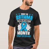T-shirt Inhaler Respiratory May Is Asthma And Allergy Awar (Devant)