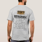 T-shirt Inimaginable (Dos)