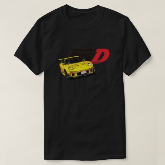 T-shirt INITIAL-D KEISUKE RX-7 Essentiel (Design devant)