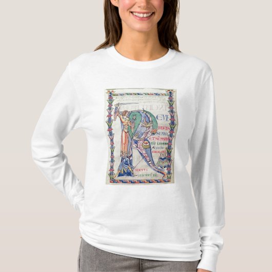 T-shirt Initiale 'R de Historiated (Devant)