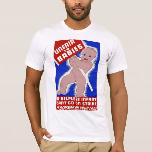 T-shirt Injuste envers les bébés