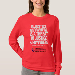 T-shirt Injustice / Justice verte