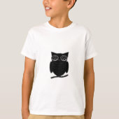 T-shirt Inkblot Owl (Devant)