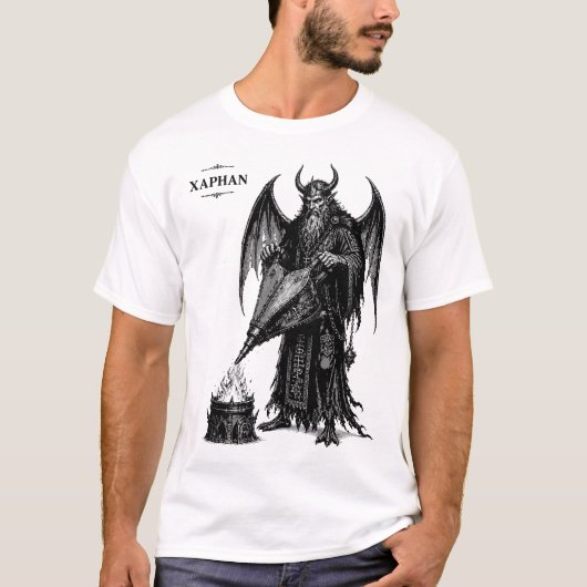 T-shirt Innovation infernale La Flamme éternelle de Xaphan (Devant)