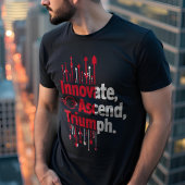 T-shirt Innover, Ascend, Triomphe Motivationnel
