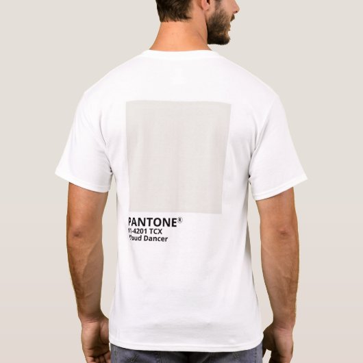 T-shirt Inpiration pantone 2026 (Dos)