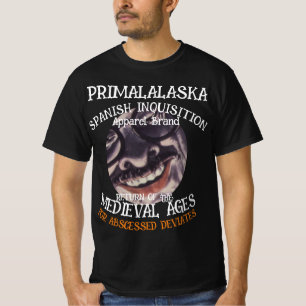 T-SHIRT INQUISITION ESPAGNOLE D'ALASKA PRIMAL ÂGES MÉDIÉVA