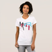 T-shirt "INRI avec Ambazzador Crzz" (Devant entier)