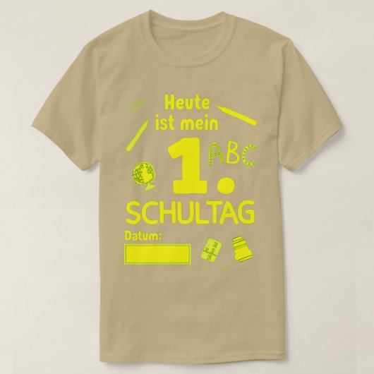 T-shirt Inscription scolaire 2020 écolier populaire (Design devant)
