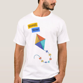 t-shirt « Inscrivez-vous maintenant »