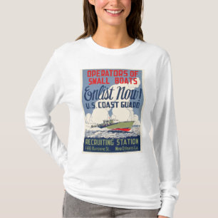 T-shirt Inscrivez-vous maintenant ! Garde côtière américai